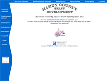Tablet Screenshot of hardycountypd.com